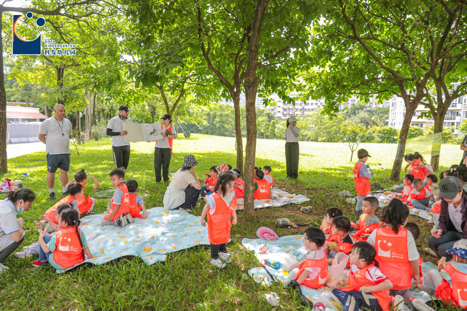 科發(fā)幼兒園開展森林課